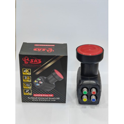 Tête LNB 4 Sorties Gold Full HD 4K 3D